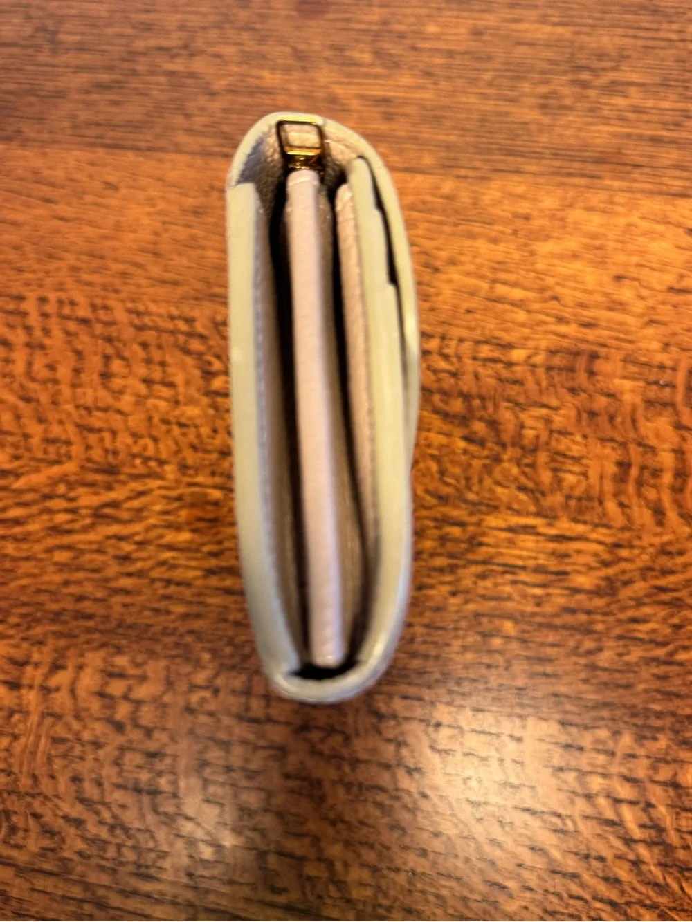 Louis Vuitton Empreinte Sarah Wallet in Tourterelle/Cream
